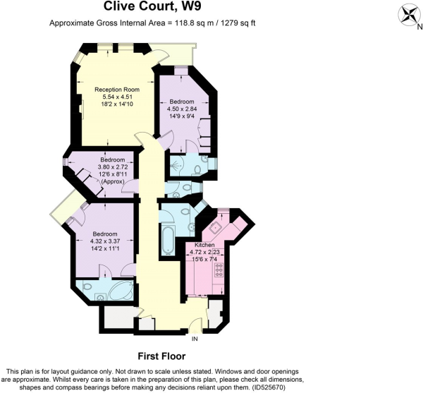 Clive Court, W9 GOOD FLATS